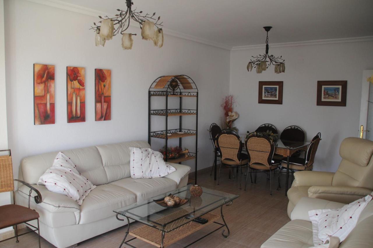 Apartamento En Primera Linea De Playa, Con Vistas A La Playa Y Con Wifi Roquetas de Mar Eksteriør billede